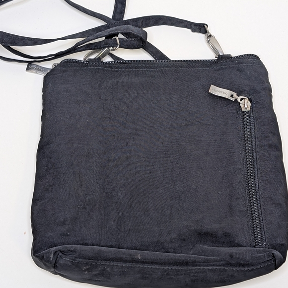 Baggallini Black Crossbody Bag - Lightweight Everyday Shoulder Purse - Picture 4 of 10